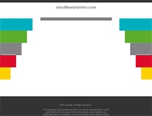 Tablet Screenshot of cloud9asianbistro.com
